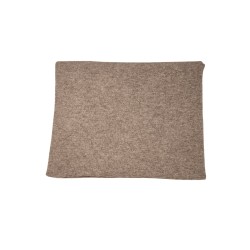 Echarpe brune claire en duvet de yak