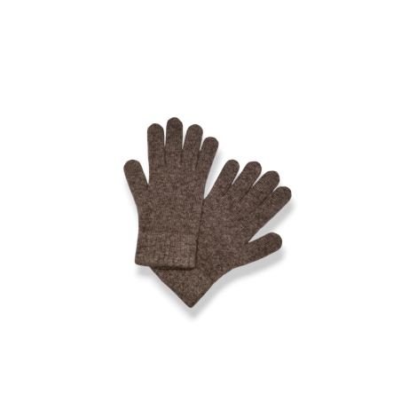 Gants en duvet de yak gris - taille unique - femme