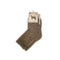 Chaussettes enfants en cachemire de Mongolie, gris