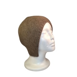 Bonnet en cachemire - femme - taupe