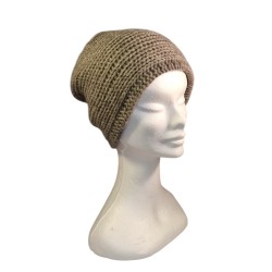 Bonnet en cachemire, double, réversible, unisex